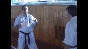 Сергей Плеханов - мастер-класс по ударам ногами в каратэ киокушинкай 25-02-2007