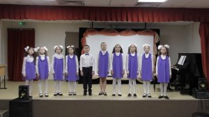 С.Баневич, сл.Т.Калининой "Солнышко проснётся" из музыкального спектакля "Земля детей"