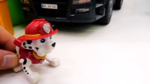 Щенячий патруль и БОЛЬШИЕ машинки. Песенка про стройку для детей - МиМиЛэнд