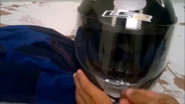 Capacete LS2 FF309 Carbon em detalhes !! смотреть онлайн