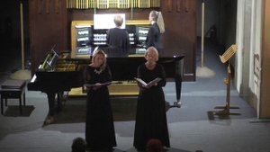 Г.  Форе. "Аве Мария" (исп Ольга Андронова и Евгения Дульцева, партия органа Лариса Юшкова).