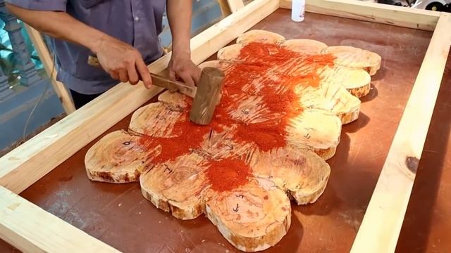 Создаем самый потрясающий журнальный столик! смотреть онлайн