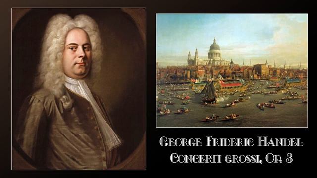 Handel Concerti grossi, Op. 3 - Saltzburg Baroque Orchestra, Bernhard Paumgartner. Rec. 1960s смотреть онлайн