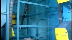 Комплекс дробеметной очистки на базе машины SCM 22x15