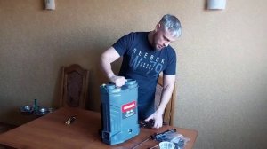 Распаковка и обзор аккумуляторного ранцевого опрыскивателя "Победа" с ОЗОН
