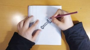 Рисуем незеритовую лопату из майнкрафта урок 20. Nezerite shovel from minecraft #20