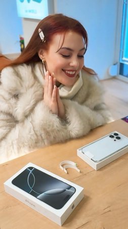 Беленький iPhone 16 Pro Max 😍