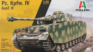 Распаковка Italeri 1/35 6578 Pz. Kpfw. IV Ausf. H