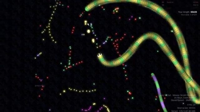 SLITHER.IO МАССА 80 000+ ALIM смотреть онлайн