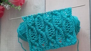 Очаровательный ажурный узор.