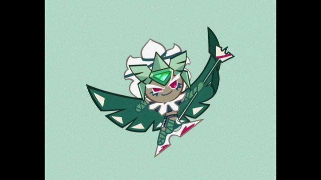 i turned golden cheese cookie into white lily...