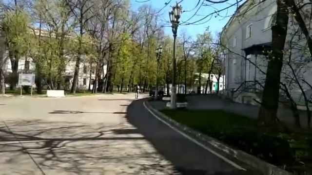 Садовое кольцо. Театр О.Табакова. Склиф. Москва. Весна 2021