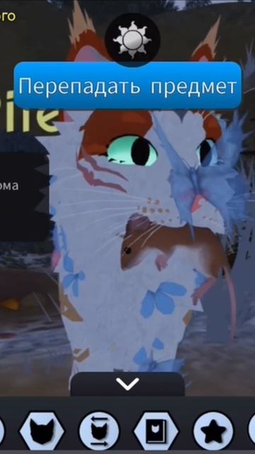 Добыча грозового племени в игре Коты Воители Роблокс смотреть онлайн