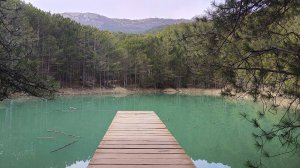 Бирюзовое озеро, окресности Алушты 13.03.2025