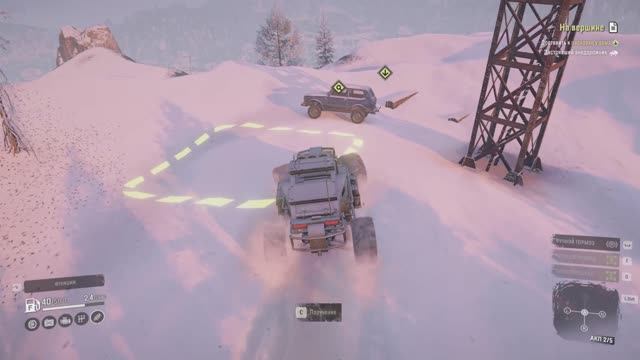 SnowRunner. Амур. Река Урска. Поручение "На вершине". смотреть онлайн