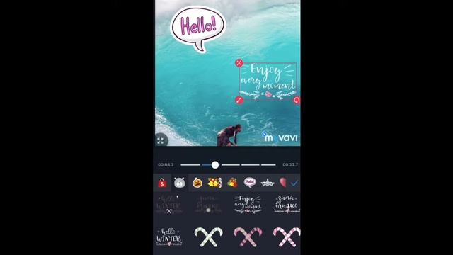 JUST LETSPLAY of the mobile app Movavi Clips смотреть онлайн
