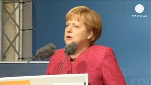 Трудный старт фаворита. Ангела Меркель начала предвыборную кампанию смотреть онлайн