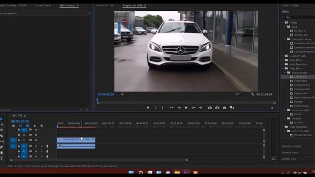 How to blur car license plates in Premiere | Tracking masks and blurring | Tcn enditing смотреть онлайн