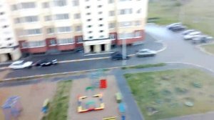 Торнадо во дворе, в Омске)) 21 июня 2018. Осторожно, маты.