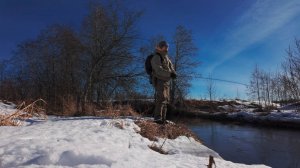 Ловля форели весной. По рекам Ленинградской области