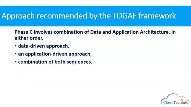 TOGAF 9.2 Foundation Training: Phase B, C & D (Session 3 Part 2, Education use case) смотреть онлайн