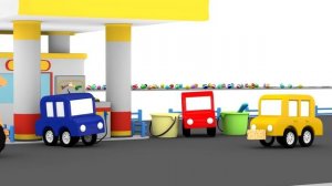 Песенка Бензовоз | Сборник видео для детей с машинками на Капуки Канки