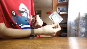 Фокусы с  картами . Карта превращается в 500 рублей. обучение