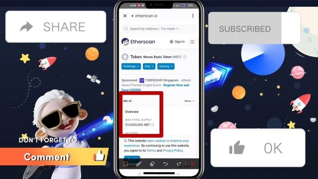 Nova Coin Add Trust Wallet | NBT listed on uniswap | nova network KYC unlock #viral смотреть онлайн