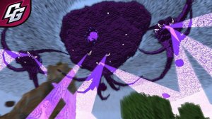 Уничтожения wither storm в виживании minecraft pe 1.21.50 mode 0.4.8