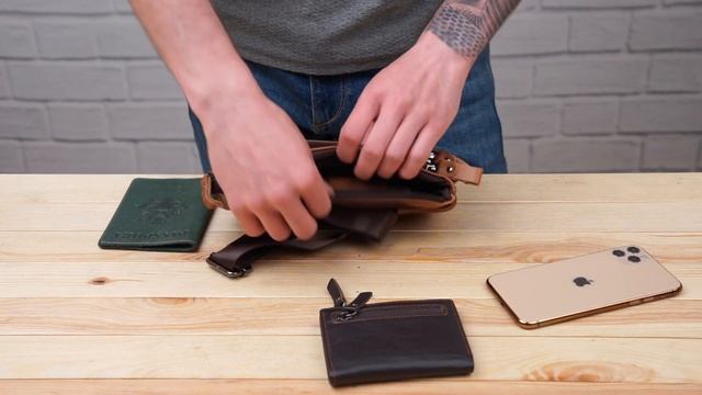 Обзор кожаной бананки Vintage 14900 смотреть онлайн