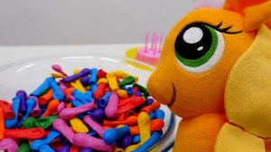 Розовая вечеринка Литл Пони. Мультики для девочек