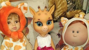 Куколка жирафа Жоржетта, 30 см