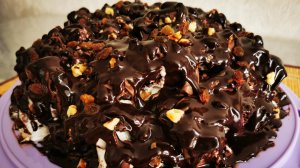 Мега шоколадный торт