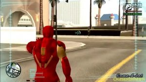 GTA San Andreas Iron Man - Mod Showcase #1
