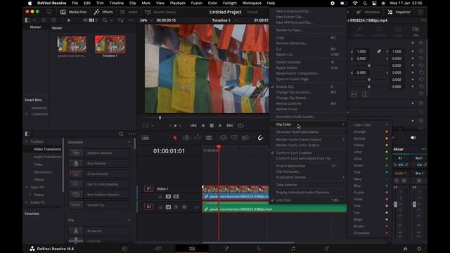 How To Reverse Video In Davinci Resolve 18 - Full Guide