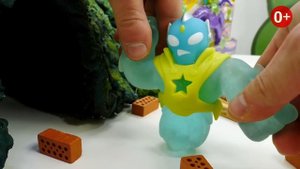 Супергерои Гуджитсу - Галактическая Атака на базе! Кто герой, а кто злодей?! Игрушки для мальчиков