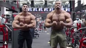 Larry Wheels Vs. Andrei Deiu in Binous1 - The Best Bodybuilding Gym Dubai