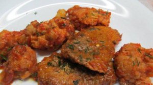 Маринованная свинина с цветной капустой