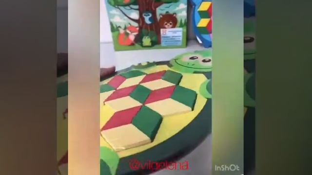 Деревянные вкладыши и мозайки. Развитие детей 1,2,3 года смотреть онлайн