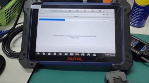 Autel IM608 Program BMW E65 CAS1 Key with Godiag Test Platform and ECU Adapter