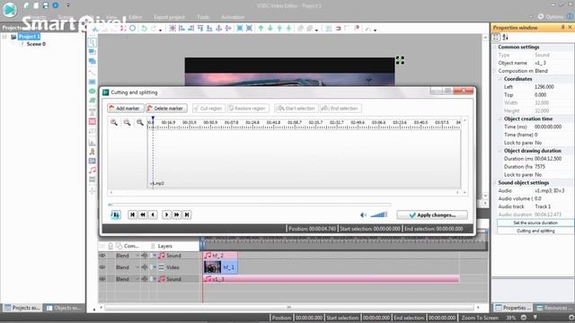 how to crop video screen \ VSDC \ tamil \skr tutorial смотреть онлайн