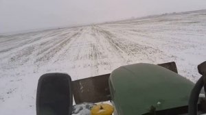 Самодельный трактор ГСТ-240. Вывоз жижи на поле.