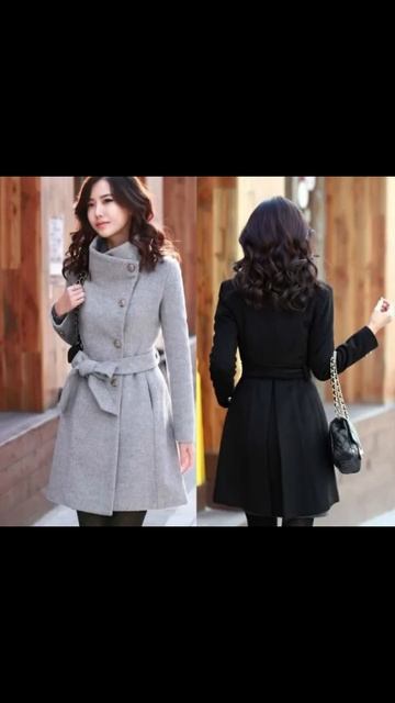 Women New Fashion Lapel Wool Coat Ladies #aliexpress #aliexpressproducts #shortvideo #subscribe смотреть онлайн