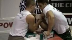 Armwrestling Babaev vs Kostadinov
