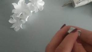 Школьные цветочки резиночки из фоамирана и экокожи.  DIY быстро и красиво к 1 сентября.