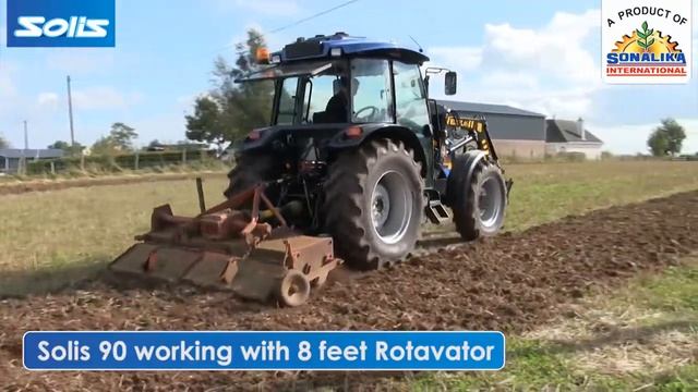 Solis 90 working in Irish Conditions HD смотреть онлайн