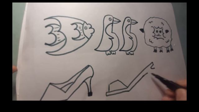 Сандар арқылы оңай сурет салу/ Рисунок из цифры 3,5,✓ /лайфхаки смотреть онлайн