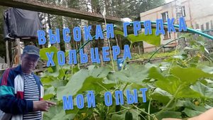 Высокая грядка Хольцера - мой опыт