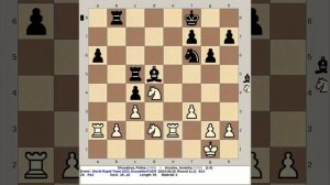 Shuvalova, Polina vs Houska, Jovanka | World Rapid Team Chess 2023, Dusseldorf Germany
