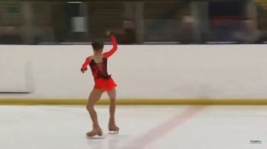 Александра Трусова, выступление на призы Президента ФФККМ 2017